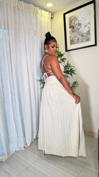 THE BELLE MAXI DRESS (NUDE)