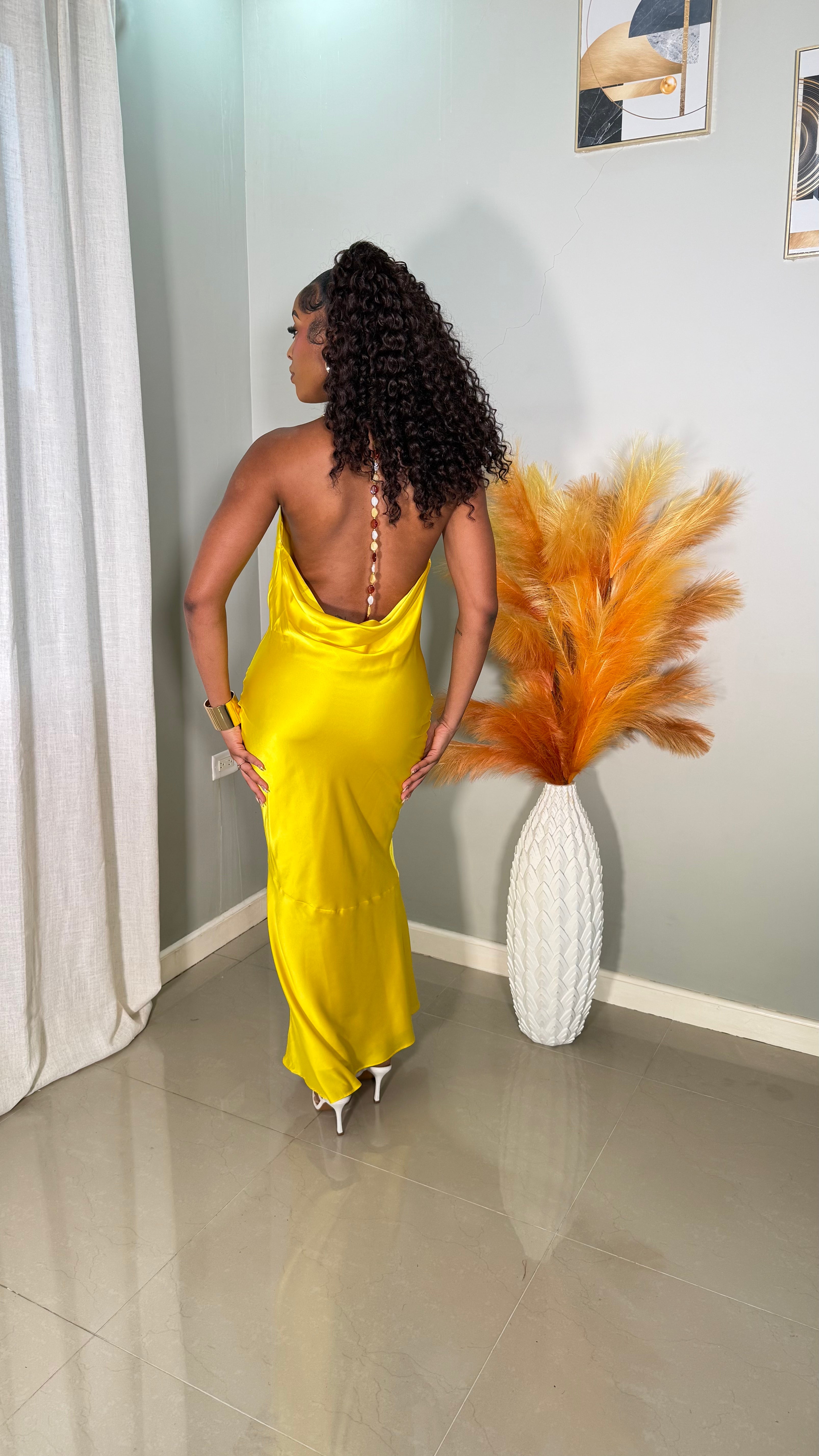 Haze Lemon Dress