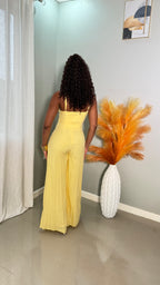 Ariel Jumpsuit (Butter Yellow)